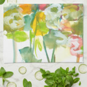 春はスプルングIIを持つ キッチンタオル (折り畳み)