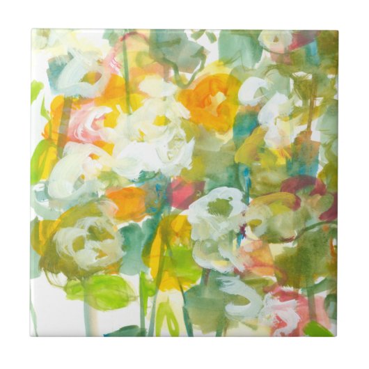 春はスプルングIIを持つ タイル (正面)