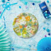 春はスプルングIIを持つ ペーパープレート (パーティー)