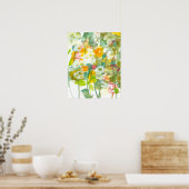 春はスプルングIIを持つ ポスター (キッチン)