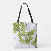 春は元の写真撮影のトートバックを去ります トートバッグ (裏面)