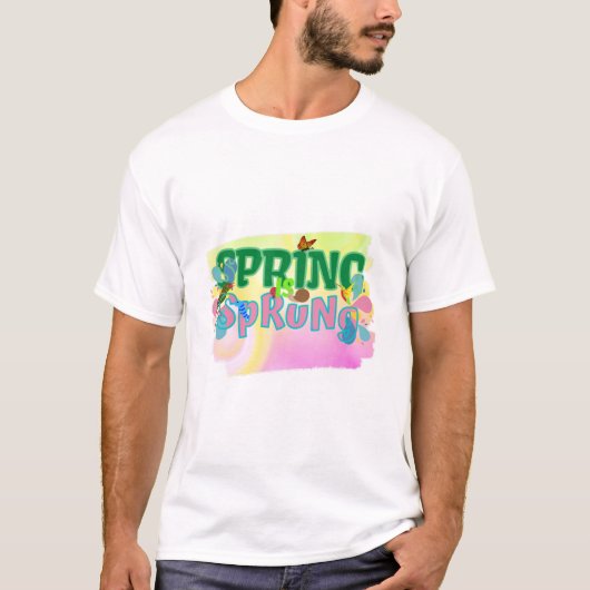 春は恋の始まり Tシャツ (正面)