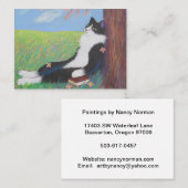 春は最後の名刺で来ます 名刺 (正面/裏面)