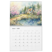 春は私のシーズお気に入りのン カレンダー (3月 2027)