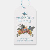 春は赤ちゃんシャワー ギフトタグ (正面)