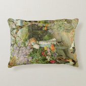 春は、ナシAnnualから、1902年活気付きます アクセントクッション (正面)