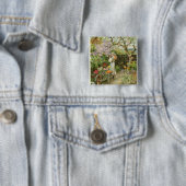 春は、ナシAnnualから、1902年活気付きます 缶バッジ (インサイチュ)