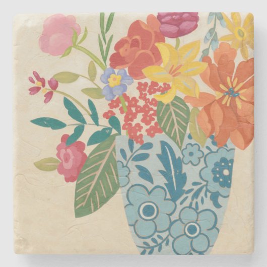 春はI活気付きます ストーンコースター (正面)