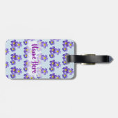 春ばね上荷物タグ ラゲッジタグ (裏面横)