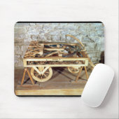 春までに運転される車のモデル マウスパッド (マウス)