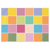 春よくはしゃぐの市松模様に テーブルクロス (正面(横))