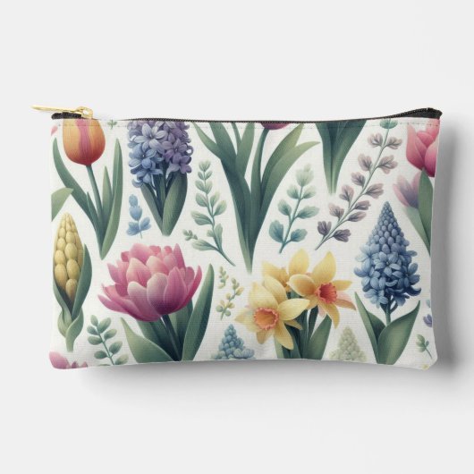 春をイースターに アクセサリーポーチ (正面)
