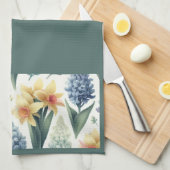 春をイースターに キッチンタオル (四つ折り)