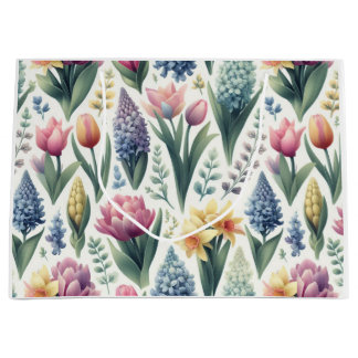 春をイースターに ラージペーパーバッグ