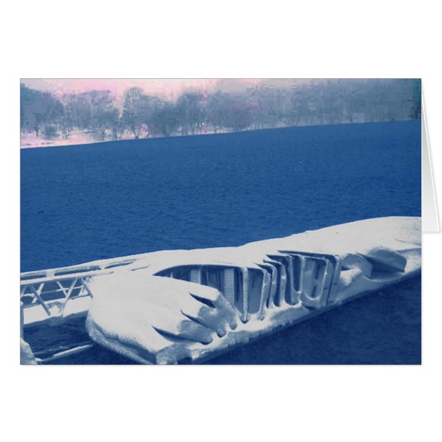 春を待っているボート (正面横)