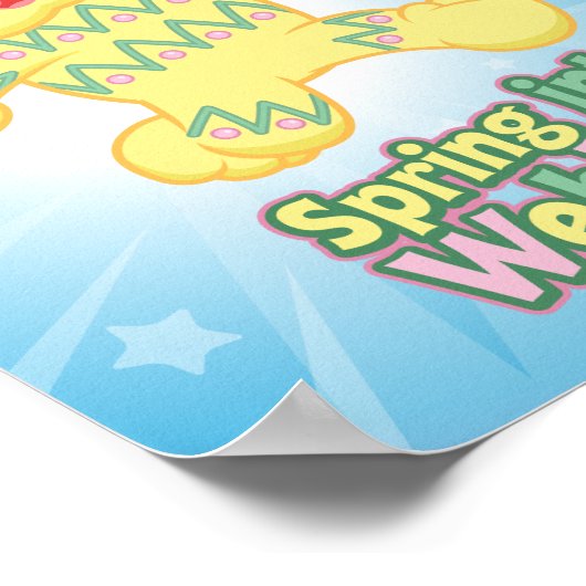 春をWebkinzに！ ポスター (角)