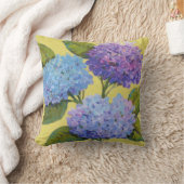 春アジサイI クッション (ブランケット)