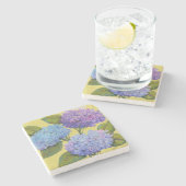 春アジサイI ストーンコースター (横)