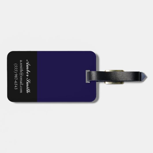 春アジサイI ラゲッジタグ (裏面横)