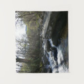 春アットリトルピジョン川 タペストリー (正面)