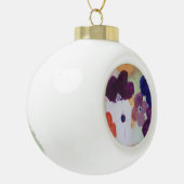 春アネモネス セラミックボールオーナメント (左)