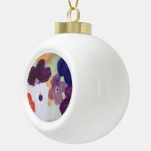 春アネモネス セラミックボールオーナメント (右)