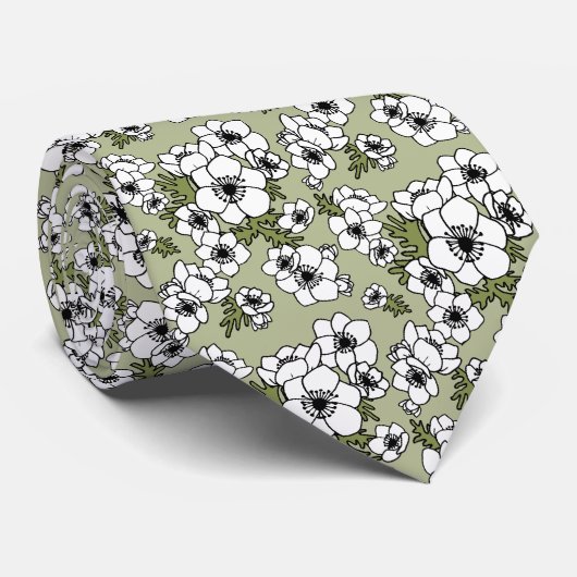 春アネモネタイ ネクタイ (ロール)