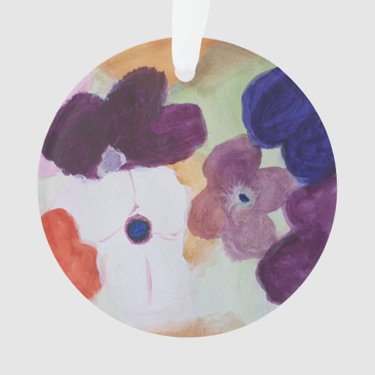 春アネモンアクリルオーナメント オーナメント (正面)