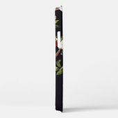 春アプリコット枝:水色シームレス。 Case-Mate iPhoneケース (裏面 / 右)