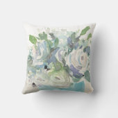 春アレンジメント – 水彩花束 クッション (裏面)