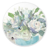 春アレンジメント – 水彩花束 セラミックノブ (正面)