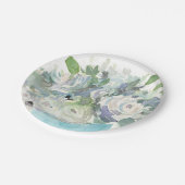 春アレンジメント – 水彩花束 ペーパープレート (アングル)