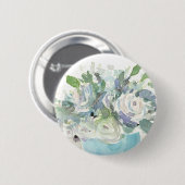 春アレンジメント – 水彩花束 缶バッジ (正面&裏面)
