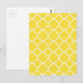 春イエロークローバー ポストカード (正面/裏面)