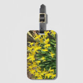 春イエローダフォジル ラゲッジタグ (正面縦)