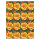 春イエローチューリップテーブルクロス テーブルクロス (正面)