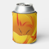 春イエローチューリップ 缶クーラー (缶裏面)