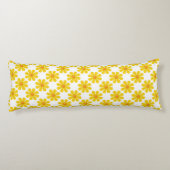 春イエローフラワーfor home decor ボディピロー (裏面)