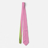 春イリュージョン男性のネックタイ ネクタイ (裏面)