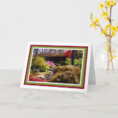 春インアーカンソー空白のスカード カード (黄色い花)