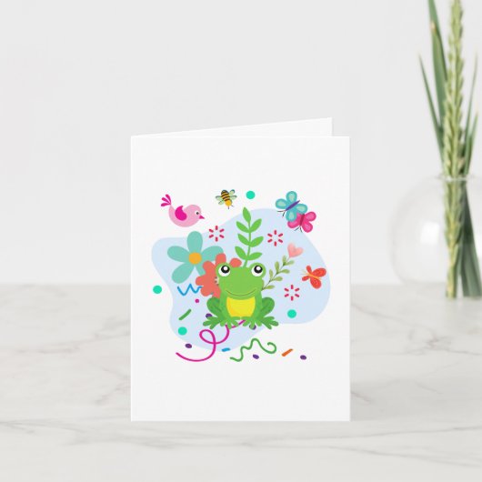 春インガーデン サンキューカード (正面)