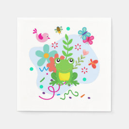 春インガーデン スタンダードカクテルナプキン