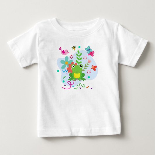 春インガーデン ベビーTシャツ (正面)