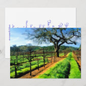 春インザヴィネヤード 招待状 (正面/裏面)