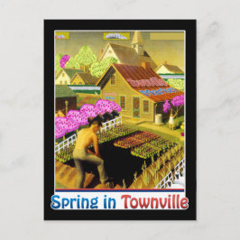 春インタウンビル ポストカード