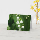 春インメイン カード (黄色い花)