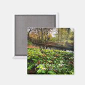 春インワーホールパーク(ベルギー、モンズ) マグネット (正面/裏面)