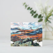 春イン素晴らしラプ絵画ラン ポストカード (スタンド正面)