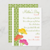 春イン開花 招待状 (正面/裏面)