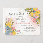 春イン開花 招待状 (正面/裏面)